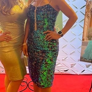 3D Adrianna Papell dress size 6